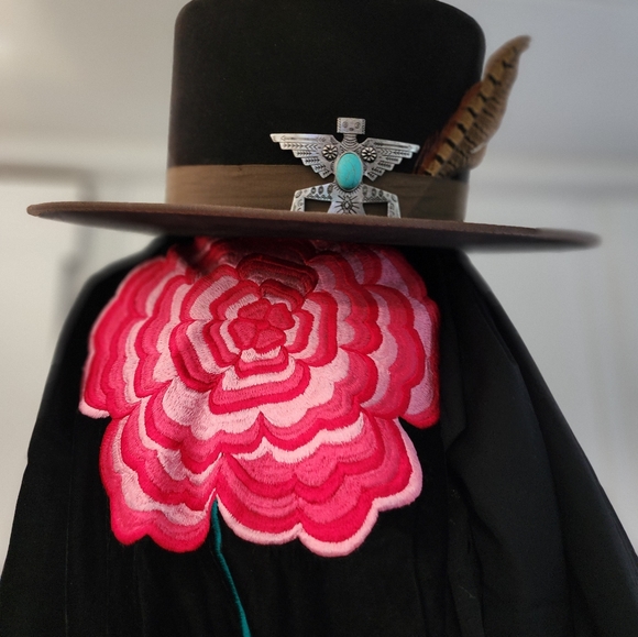 Double D Ranchwear Rare Thunderbeing Hat NIB MEDium rare Black - Picture 5 of 11